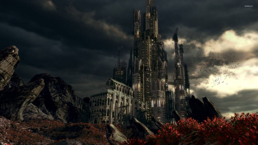 See The Riches Of A Powerful Castle Wallpaper