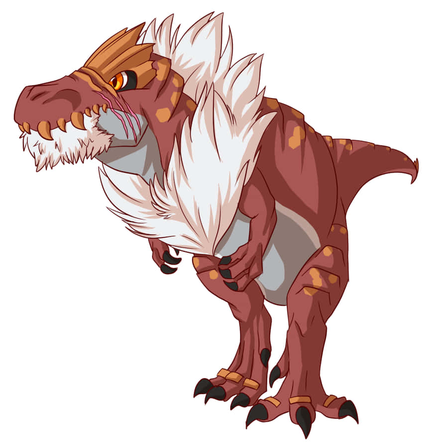 Semi-realistic Tyrantrum Wallpaper