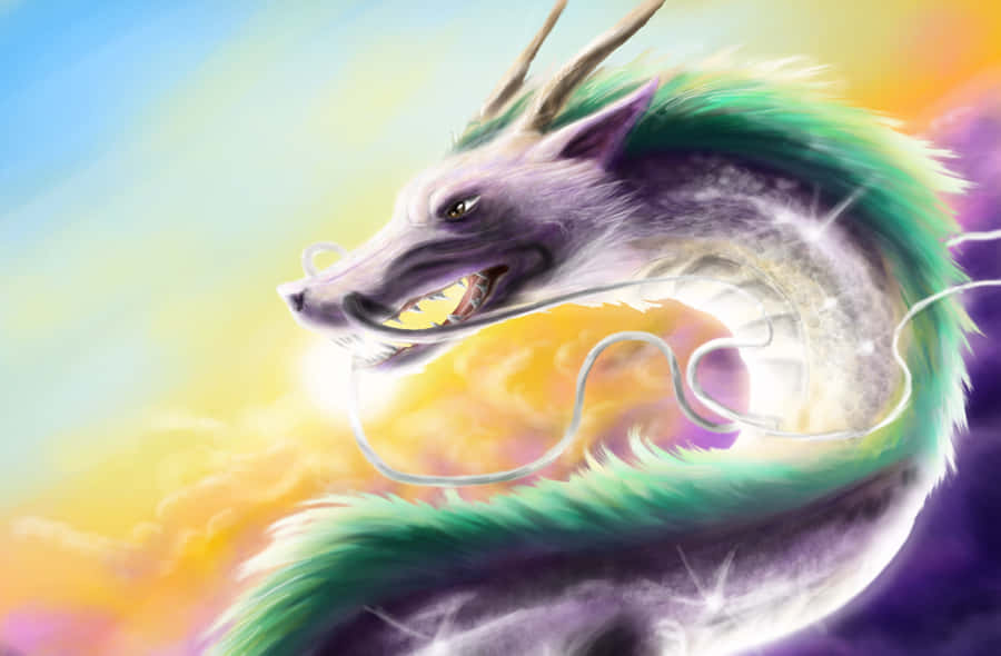 Sen To Chihiro No Kamikakushi Dragon Wallpaper