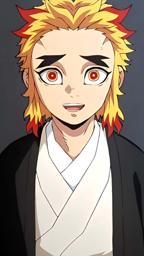 Senjuro Rengoku Anime Portrait Wallpaper