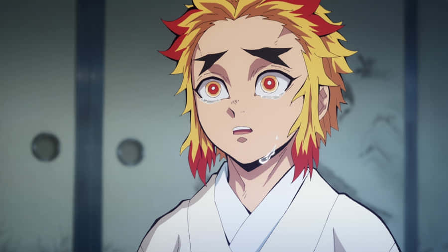 Senjuro Rengoku - Flames Of Passion And Honor Wallpaper