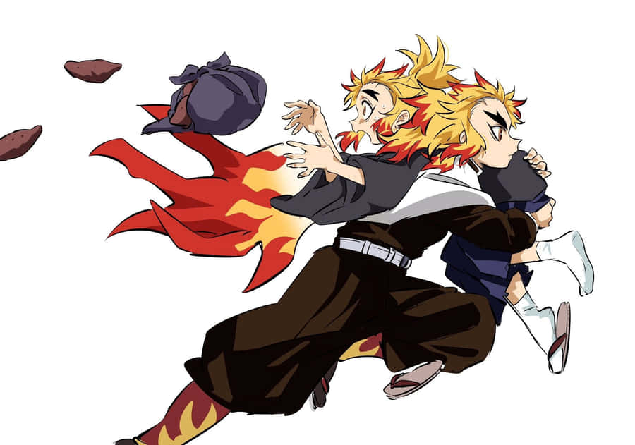 Senjuro Rengoku, The Flame Of Inspiration Wallpaper