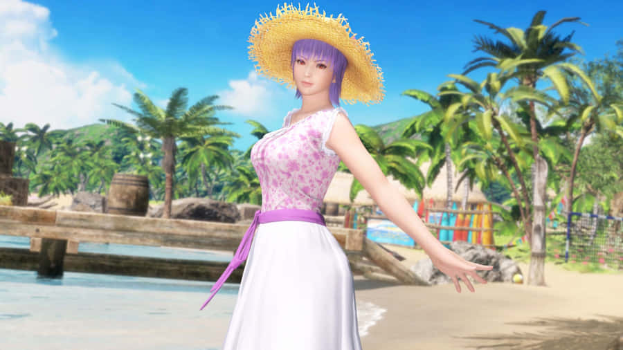 Serene Oceanfront Breeze Wallpaper