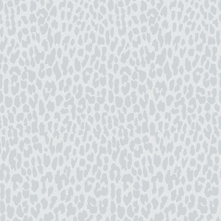 Set Yourself Apart With White Leopard Print Wallpaper