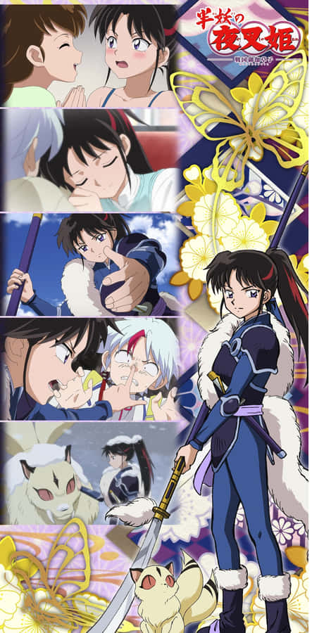 Setsuna In A Snowy Landscape Wallpaper