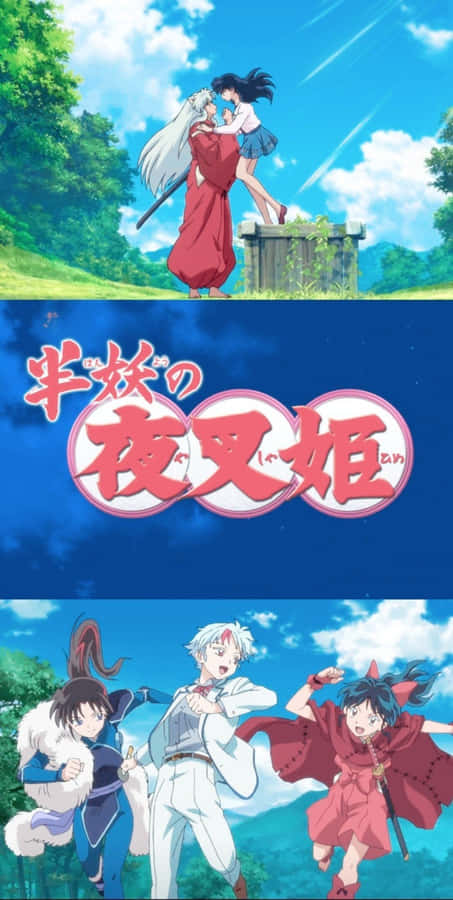 Setsuna Standing With Snowy Landscape Backdrop Wallpaper