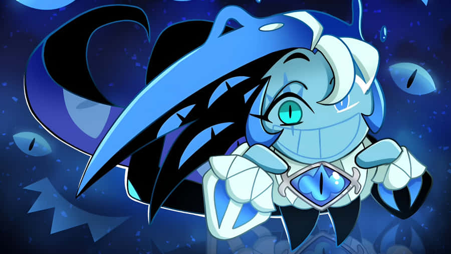 Shadow Milk Cookie Character Wallpaper