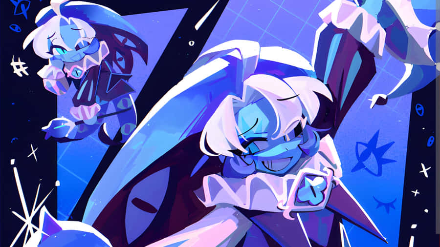 Shadow Milk Cookie Character Art Wallpaper