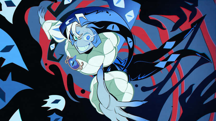 Shadow Milk Cookie Character Art Wallpaper