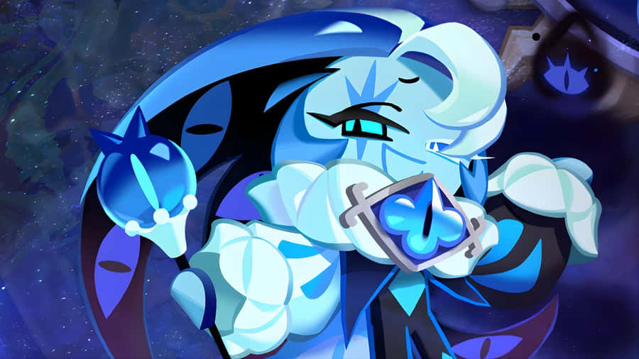 Shadow Milk Cookie Character Design Wallpaper