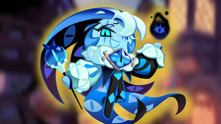 Shadow Milk Cookie Character Wallpaper