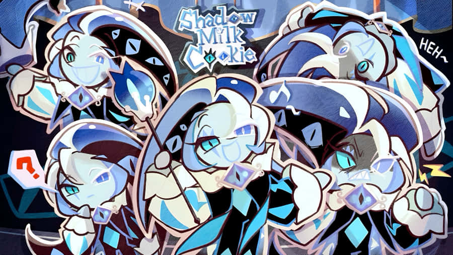 Shadow Milk Cookie Characters Wallpaper