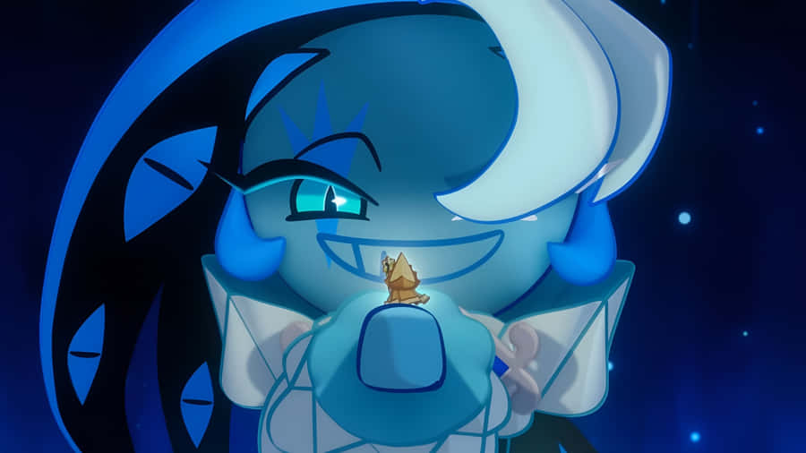 Shadow Milk Cookie Night Glow Wallpaper