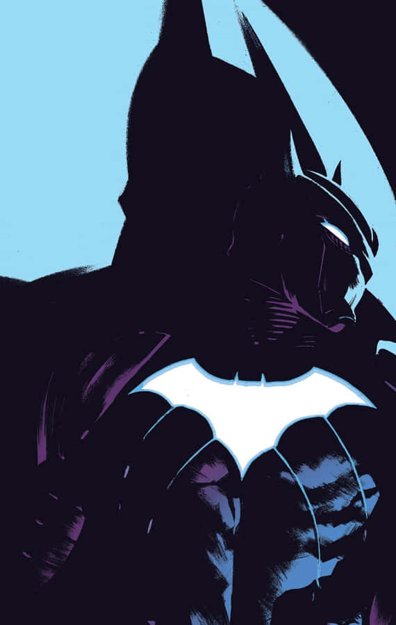 Shadow Of The Bat In Action Wallpaper