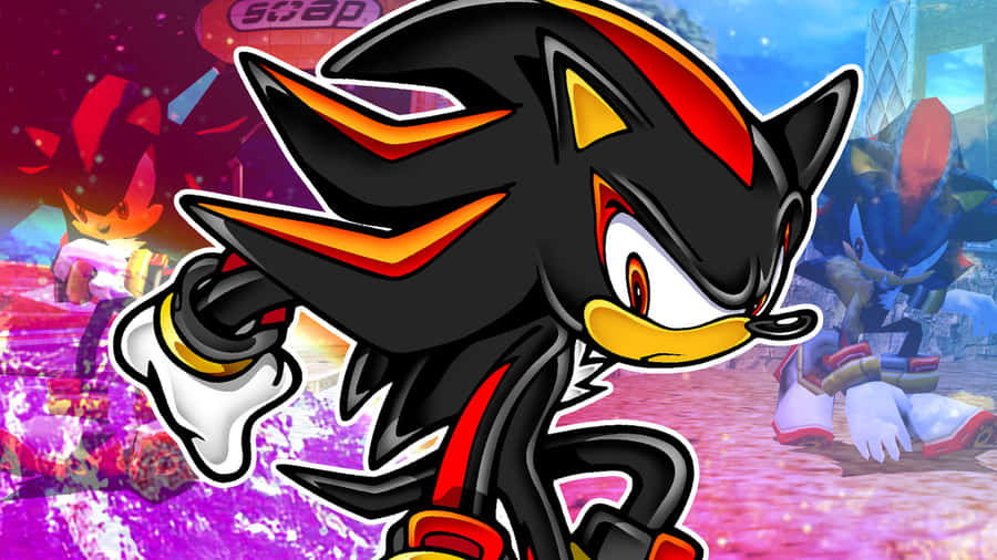Shadow The Hedgehog Action Wallpaper