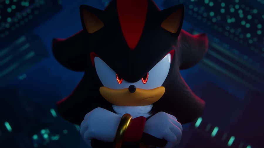 Shadow The Hedgehog Intense Stare Wallpaper