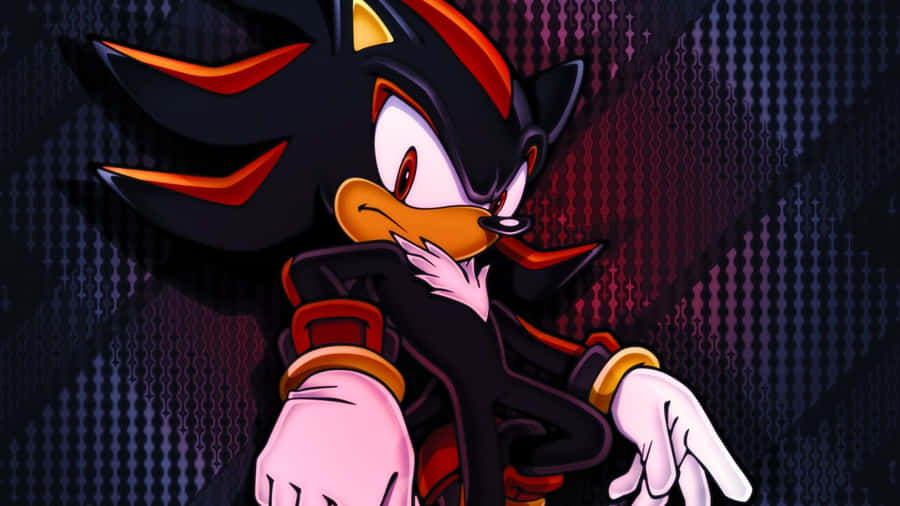 Shadow The Hedgehog Pose Wallpaper