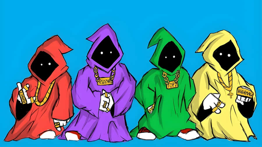 Shadow Wizard Money Gang Characters Wallpaper