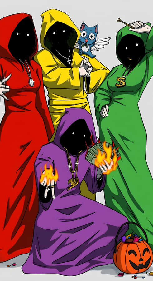 Shadow Wizard Money Gang Characters Wallpaper