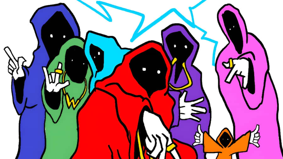 Shadow Wizard Money Gang Characters Wallpaper