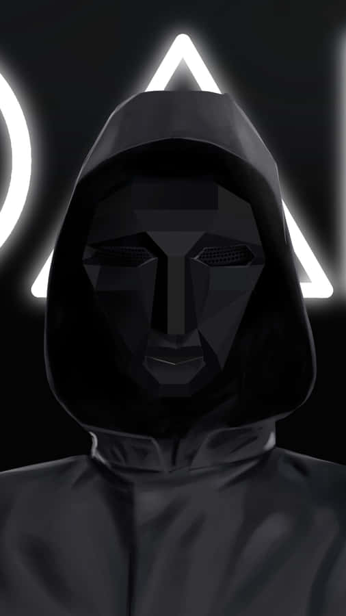 Shadowed Front Man Squid Game Pfp Wallpaper