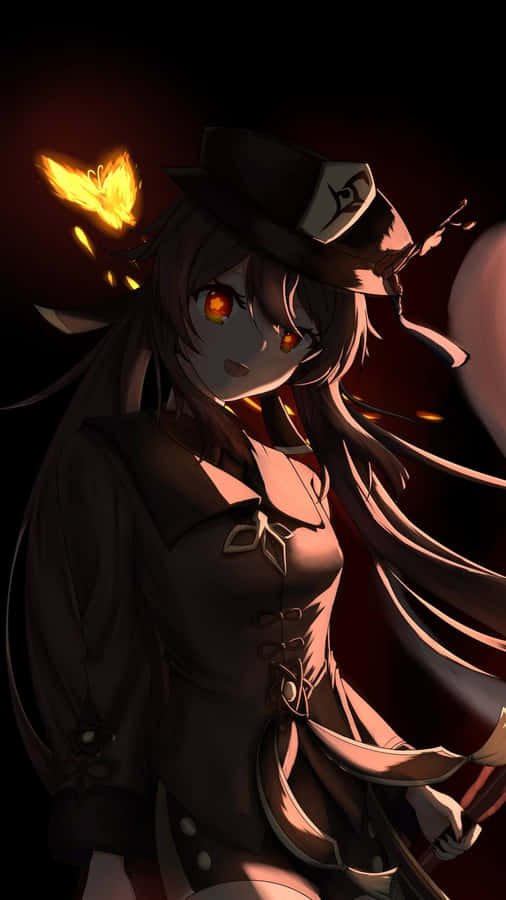 Shadowed Hu Tao Pfp Wallpaper