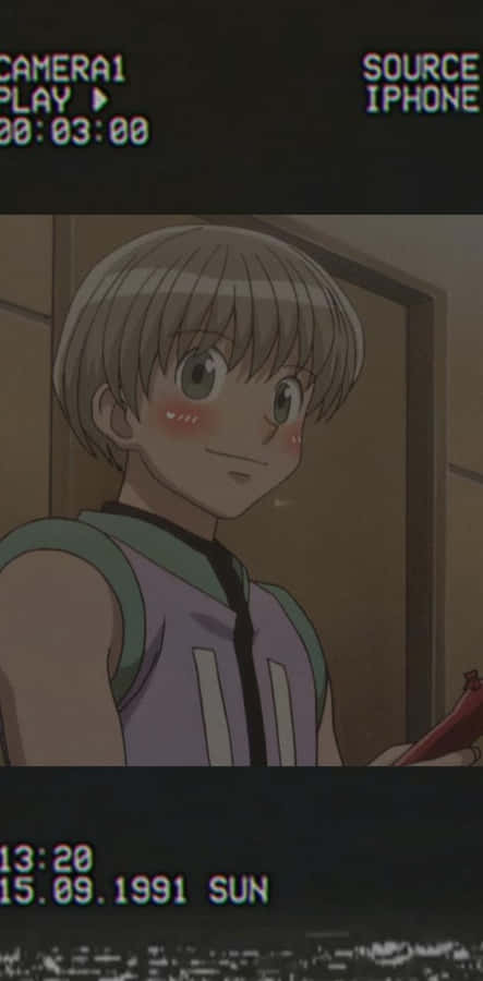 Shalnark From Hunter X Hunter, Posing With A Confident Smile Wallpaper