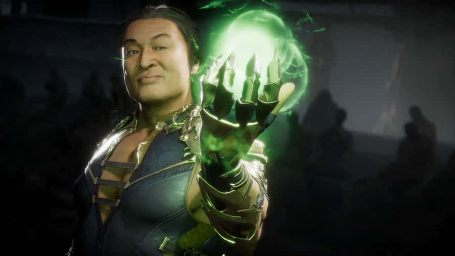 Shang Tsung, The Master Of Sorcery In Mortal Kombat Wallpaper