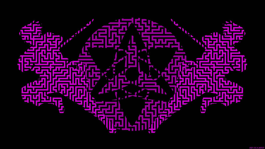 Sharingan Live Sasuke Silhouette Purple Aesthetic Wallpaper