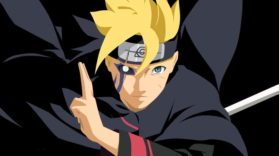 Sharpening His Ninjutsu Weaponry - Boruto Naruto Next Generations Wallpaper
