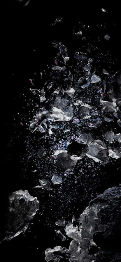 Shattered_ Glass_in_ Darkness Wallpaper