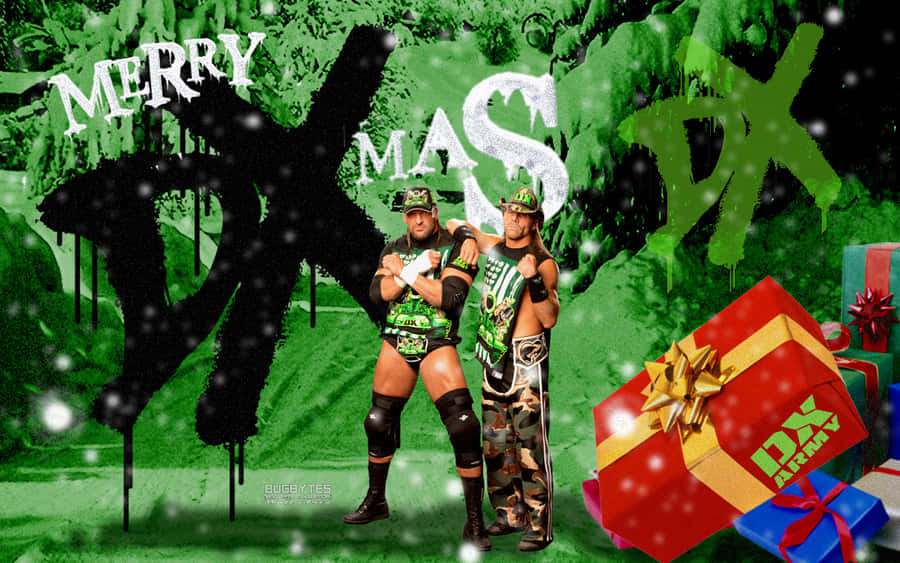Shawn Michaels Dx Generation Christmas Wallpaper