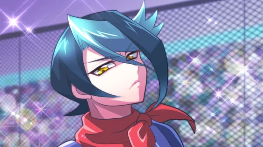 Shay Obsidian - Master Duelist In Action Wallpaper