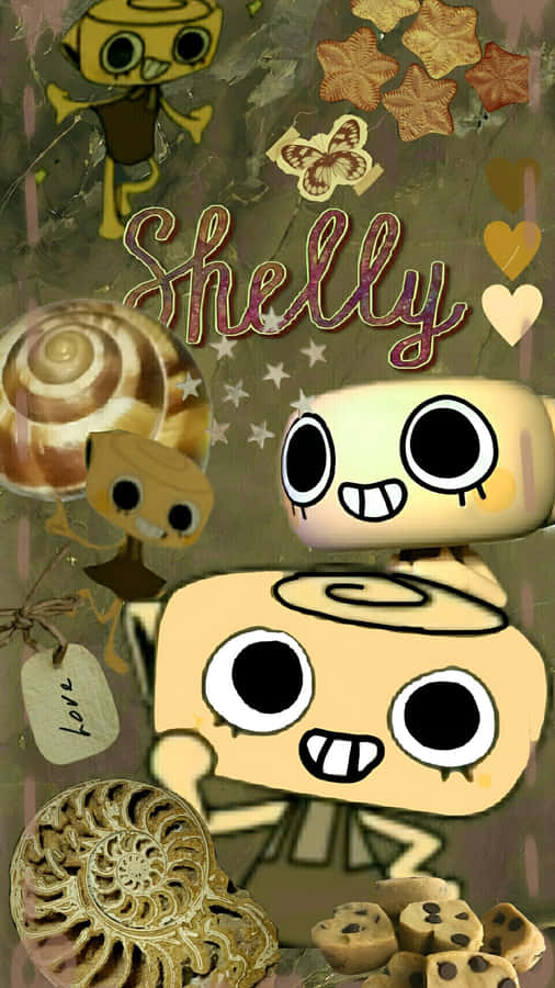 Shelly Characters Dandys World Wallpaper