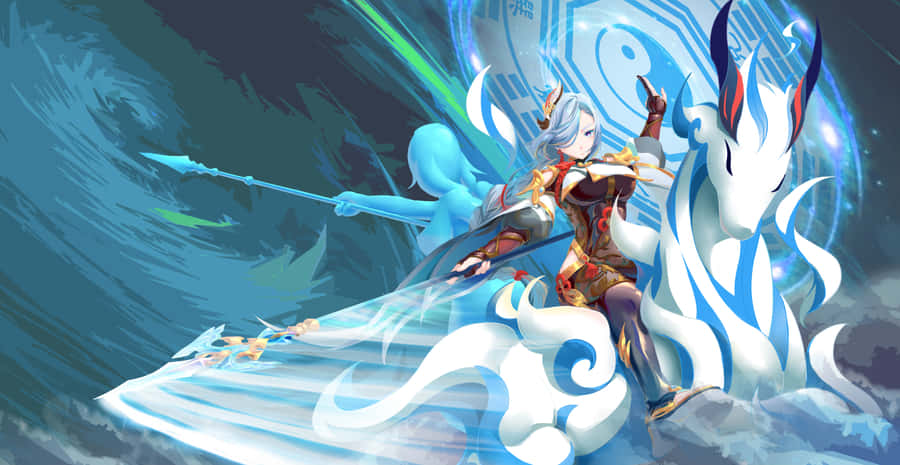 Shenhe Genshin Pfp Wallpaper