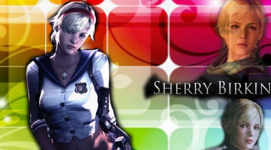 Sherry Birkin In Action Wallpaper
