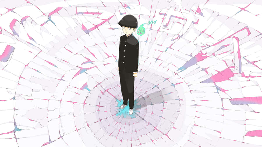 Shigeo Kageyama Unleashes His Psychic Power Wallpaper