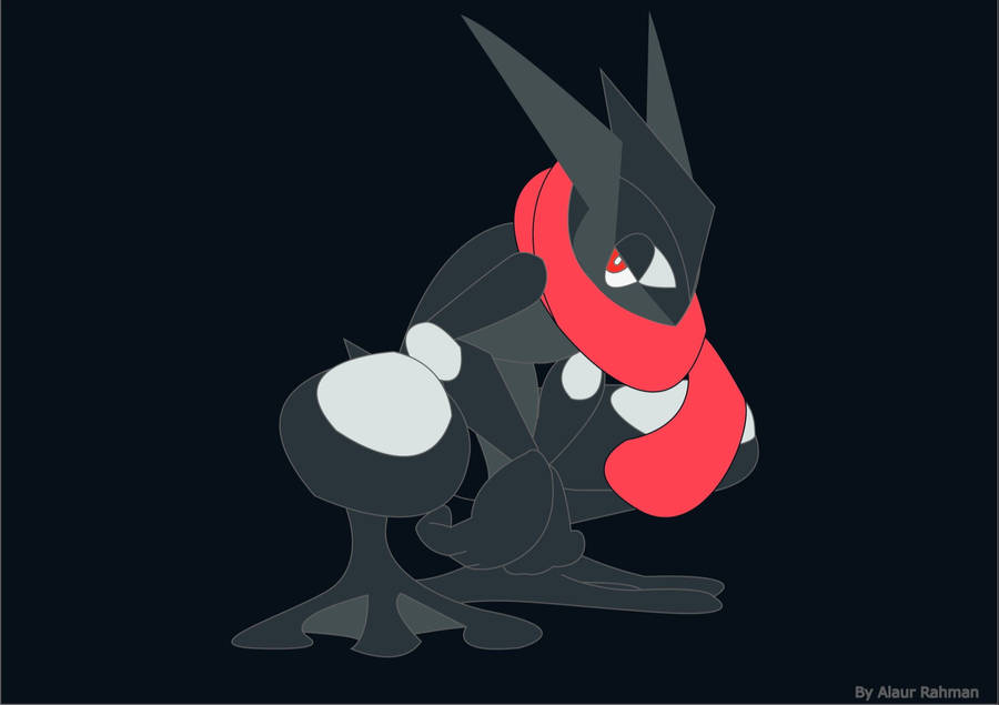 Shine Bright Like A Diamond: Shiny Greninja Wallpaper