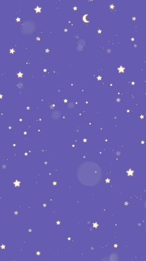 Shine Bright Like A Purple Star Wallpaper