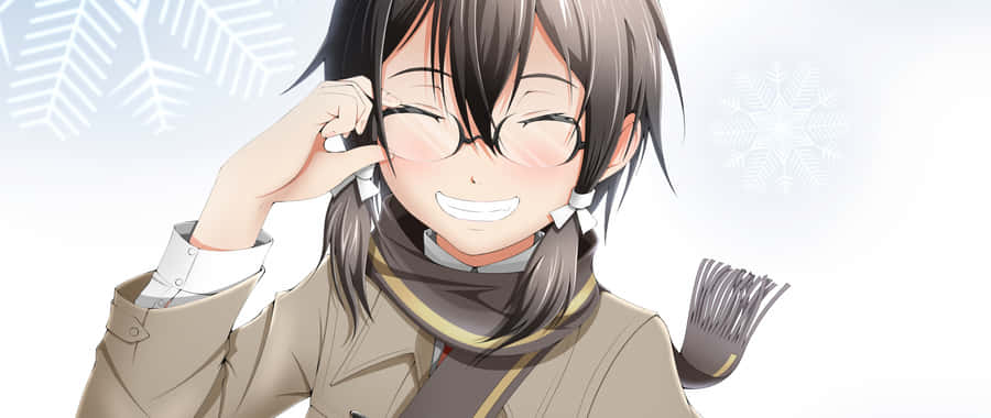 Shino Asada In A Picturesque Landscape Wallpaper