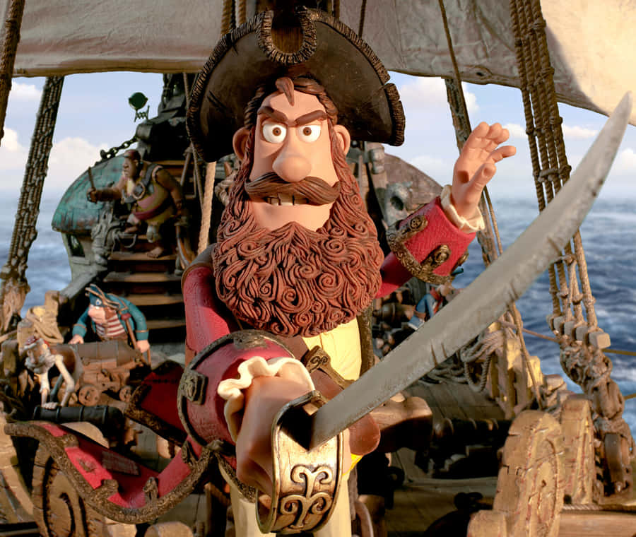 Ship Sailing On The Pirates Band Of Misfits Wallpaper