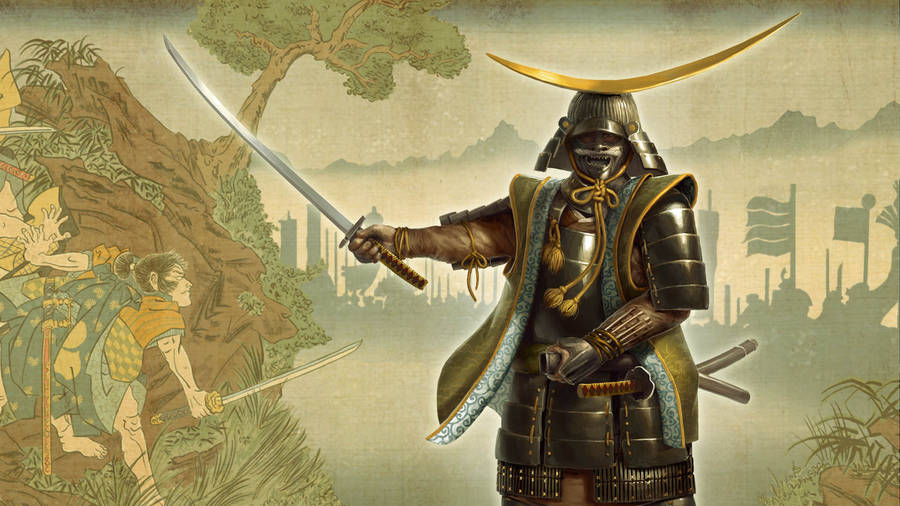 Shogun 2 Total War Samurai Katana Wallpaper