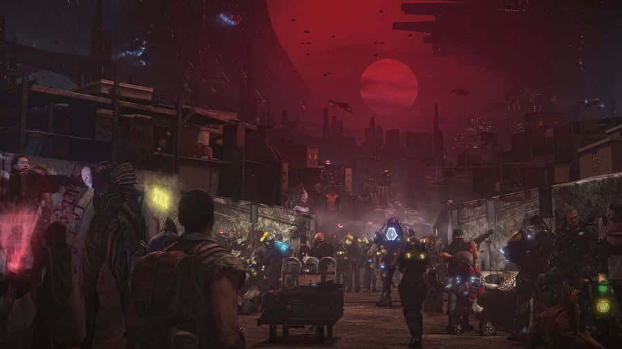 Shopping At The Black Market To Find The Best Deals Wallpaper