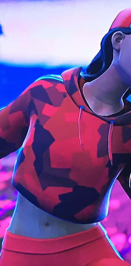 Show Off Your Gaming Style With The Ruby Fortnite Skin! Wallpaper