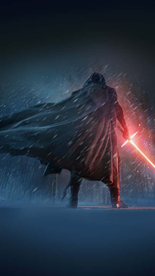 Show The World Your Dark Side With The Darth Vader Iphone Wallpaper