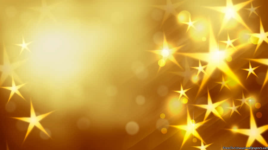 Show Your Achievements With Some Golden Stars Wallpaper