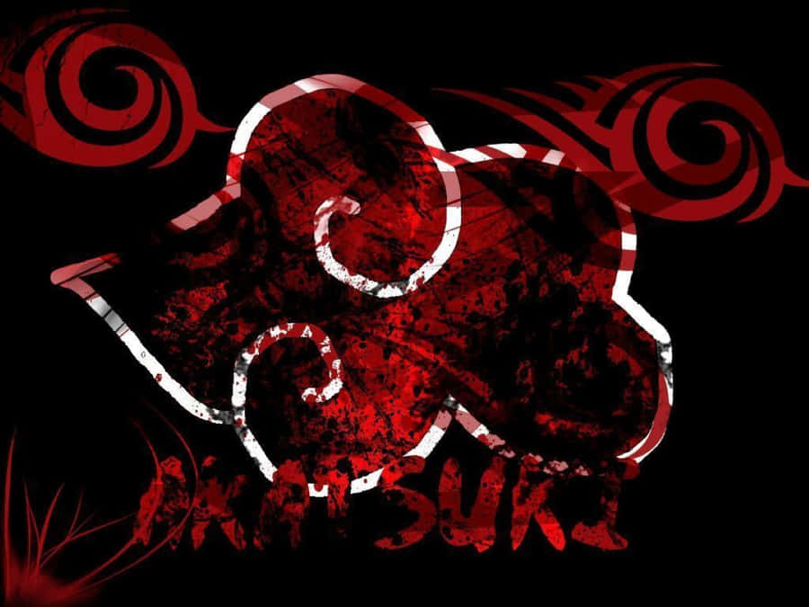 Show Your Alliance With Akatsuki With This Powerful Symbol. Wallpaper