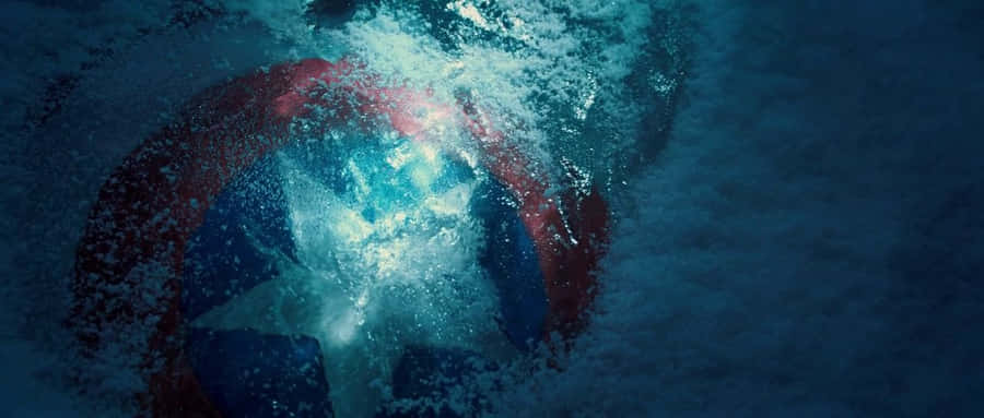 Showcasing The Superhero, Blue Marvel Wallpaper