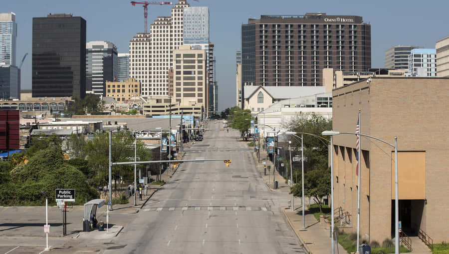Shreveport Downtown Skyline Wallpaper