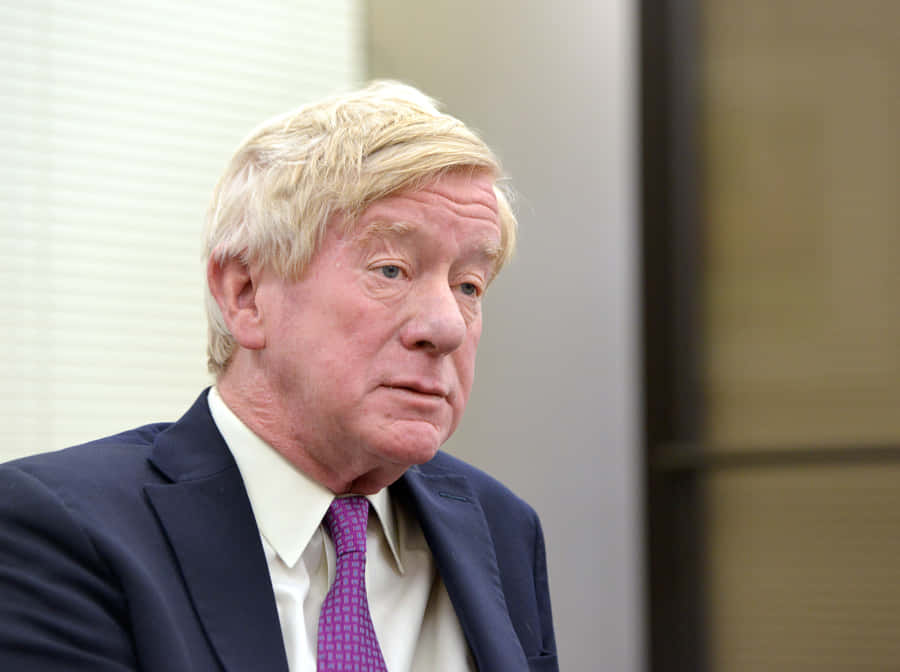 Side Profile Of William Weld Wallpaper